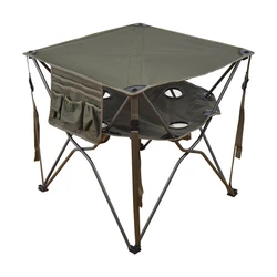 Wholesale Portable Lightweight Cheap Outdoor Black Folding Foldable Camping Chair with Side Pocket