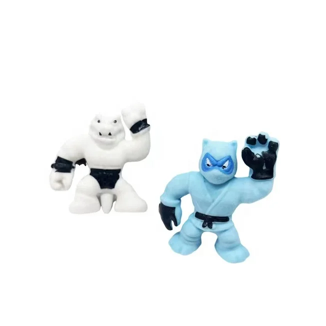 hot sale new style cute cartoon mini figure monster toys models random soft action figures kids mini capsule toys