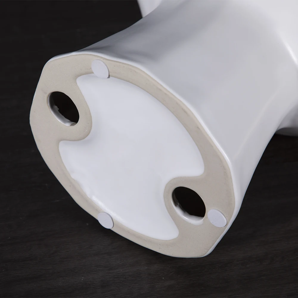 Белая Художественная Скульптура человеческого лица, декоративное настольное украшение, аксессуары для дома, современные статуи, предметы для дома, керамическое украшение