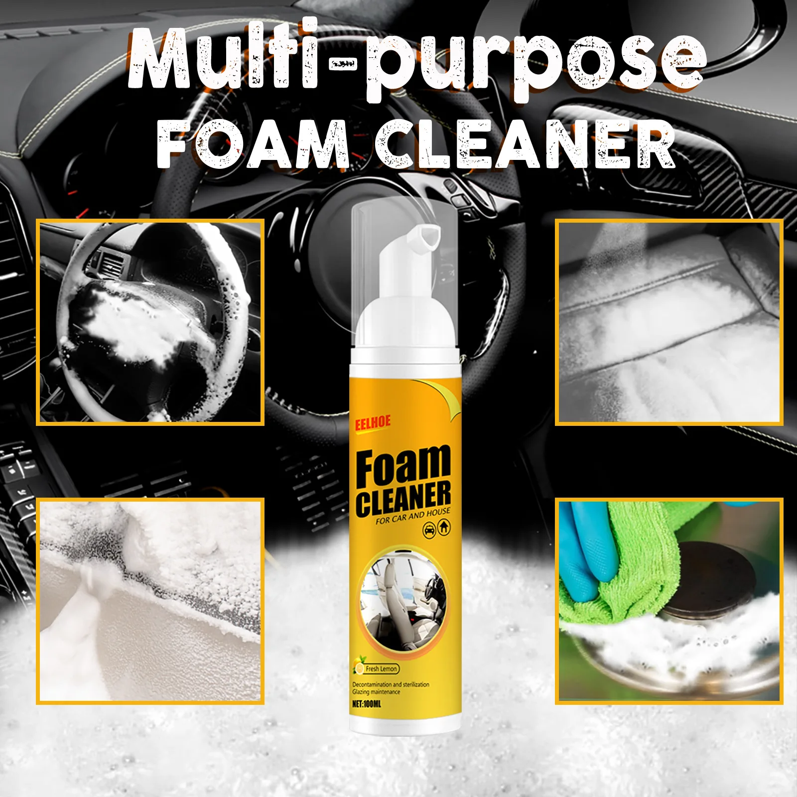OEM Wholesale Factory Low Price Cleaner High Quality Multi-purpose Foam Cleaner Spray