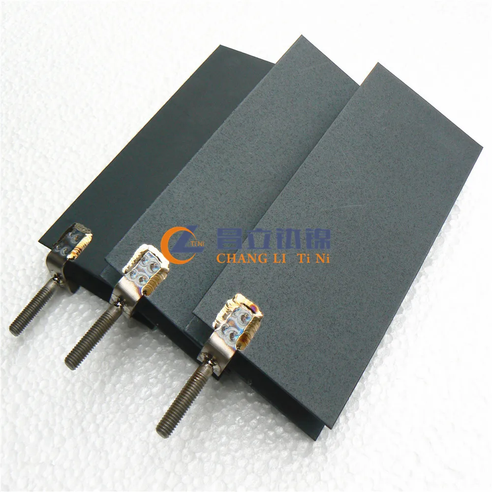 Ruthenium-Iridium titanium anode sheet for disinfection