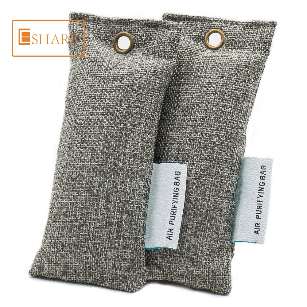 Healthy home odor absorbing active carbon bag for shoes air purifier bag bamboo charcoal