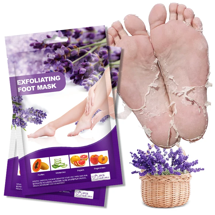 Wholesale softening nourishing foot maskss skin care spa feetmask beauty sheet exfoliate baby feet peeling mask