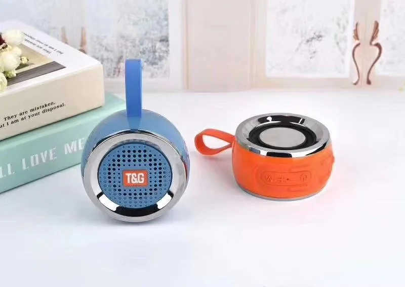 Colorful Outdoor Portable BT 5.0 mini Speaker stereo sound box Support FM TF Card USB AUX hands free TG146 wireless speaker