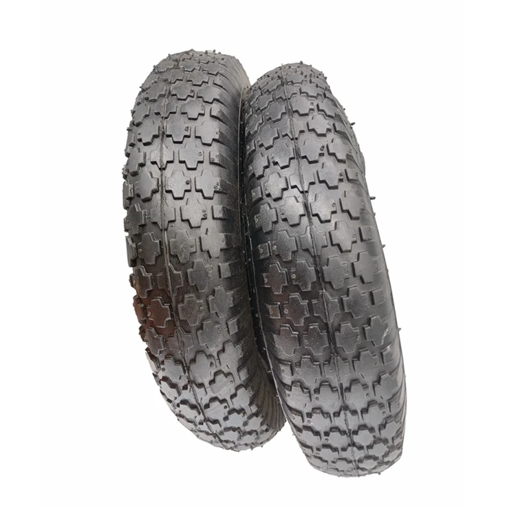 Дешевые надувные шины 14 дюймов оптом 4,80/4,00-8 резиновая внешняя трубка черная для складного электрического скутера