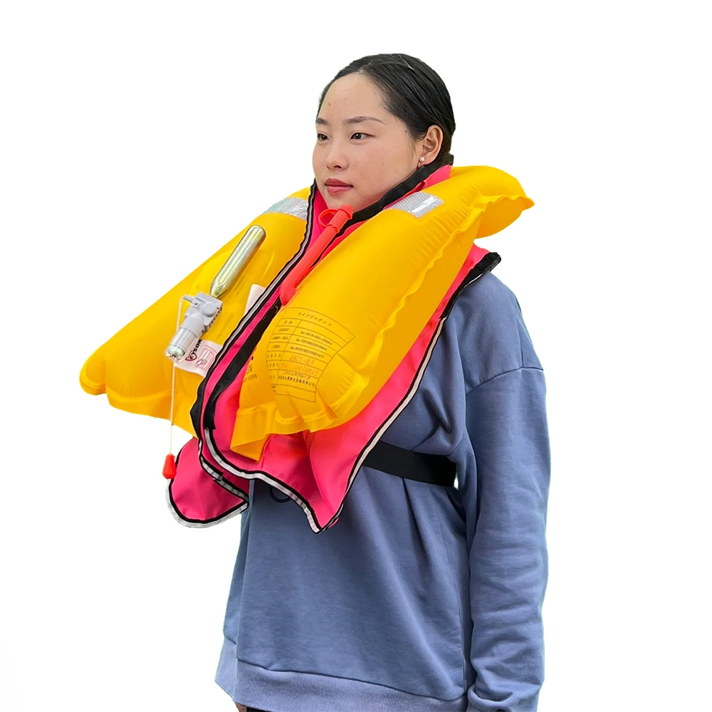 Eyson Portable Automatic Life Jacket Inflator Manual Automatic Safety Inflatable Life Jacket with Collar Yamaha