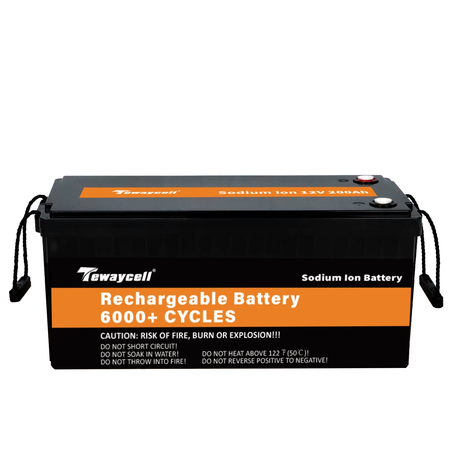 Tewaycell 12v 100ah 200ah 300ah sodium ion Batteries Pack 12v 200ah 2400W Akku for RV Camping Caravan Boating