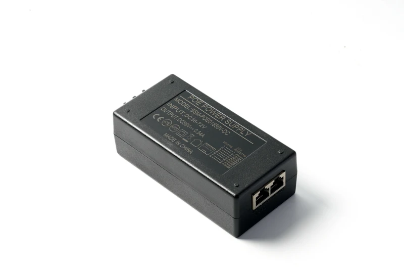 Gigabit POE injector56v 0.54a  12V 24V 48V 0.5A 1A power supply 10/100/1000Mbps Wifi wireless Ip Camera Poe Over Ethernet Power