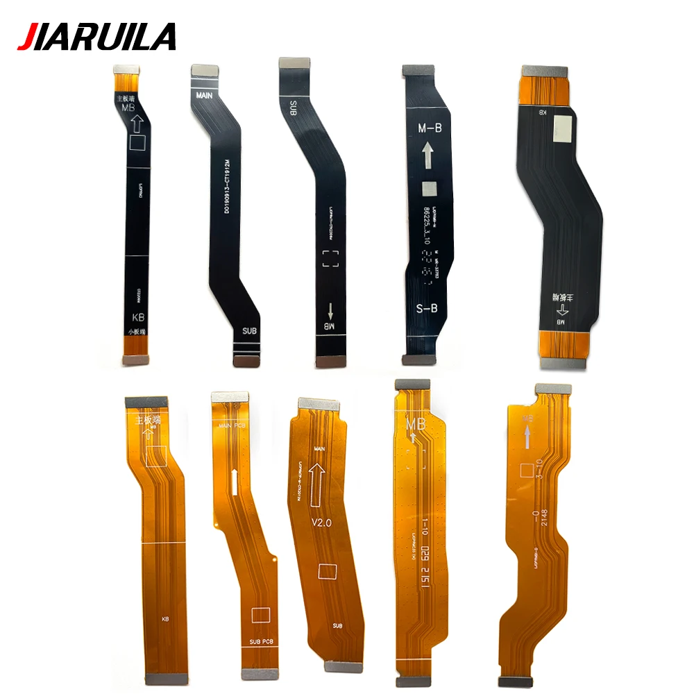 Flex Cable For Mobile Phone Main Flex For Oppo Realme 2 C1 3 5 6 7 7i 8i 9 9i 10 C25 C35 Main Board Connector USB Board Parts