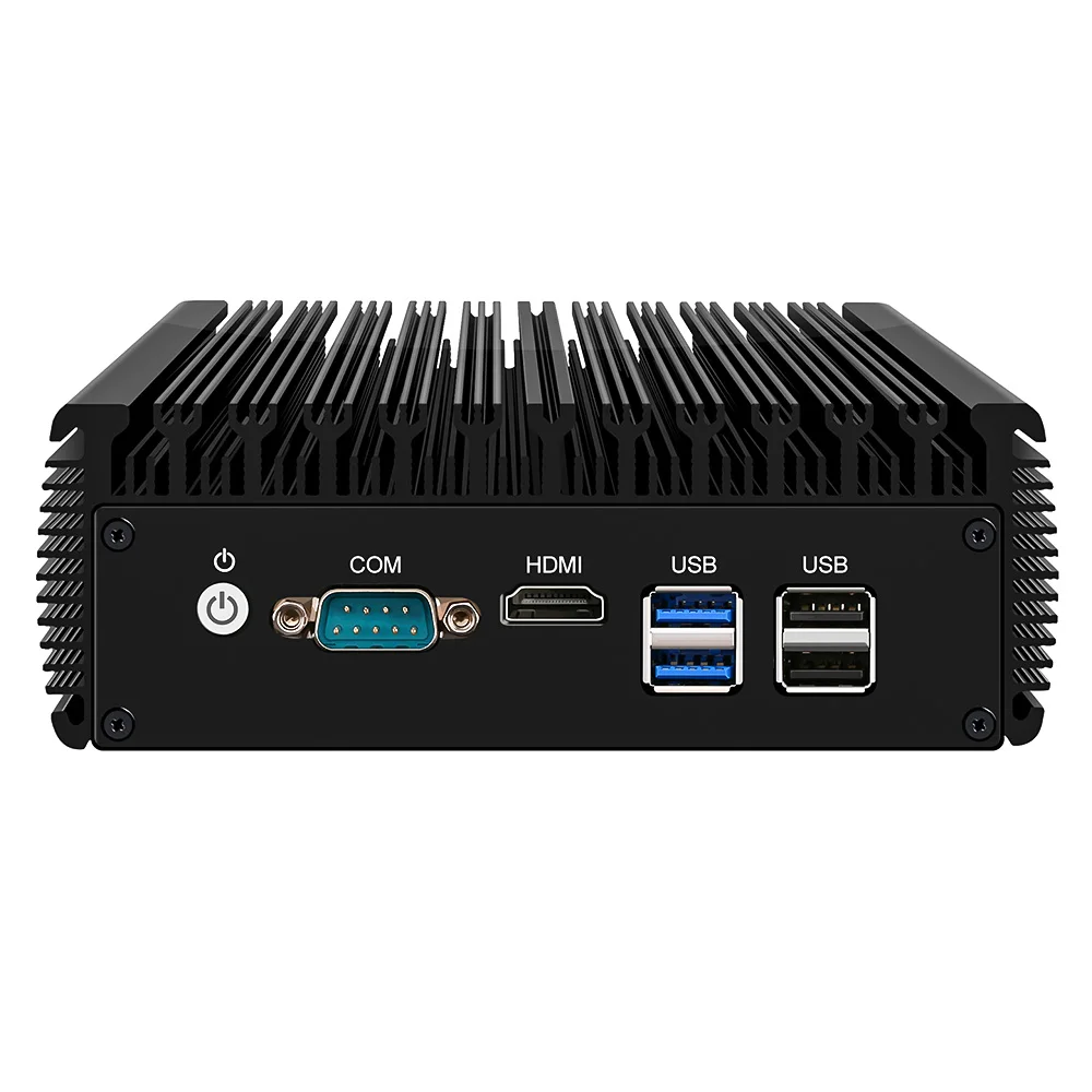 6 Lan 12 В безвентиляторный прочный barebone 2 5G Pen-tium N6005 N5105 * DDR4 Nvme RS232 NUC настольный компьютер HD промышленный мини-ПК linux