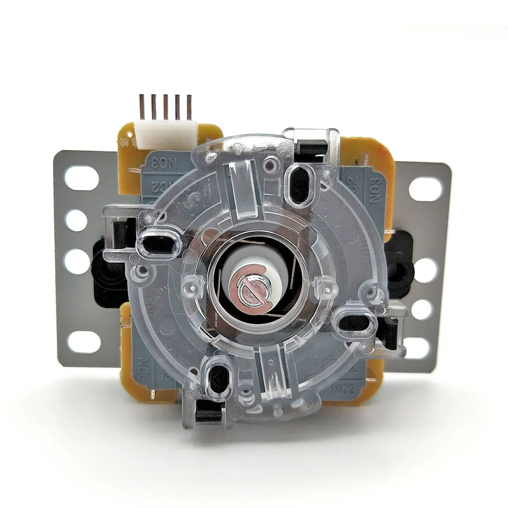 
2 PCS Sanwa High Quality 5Pin 8way Joystick with Multi Color HAPP Ellipse Ball Red Stick Cover for Arcade Game Machine 