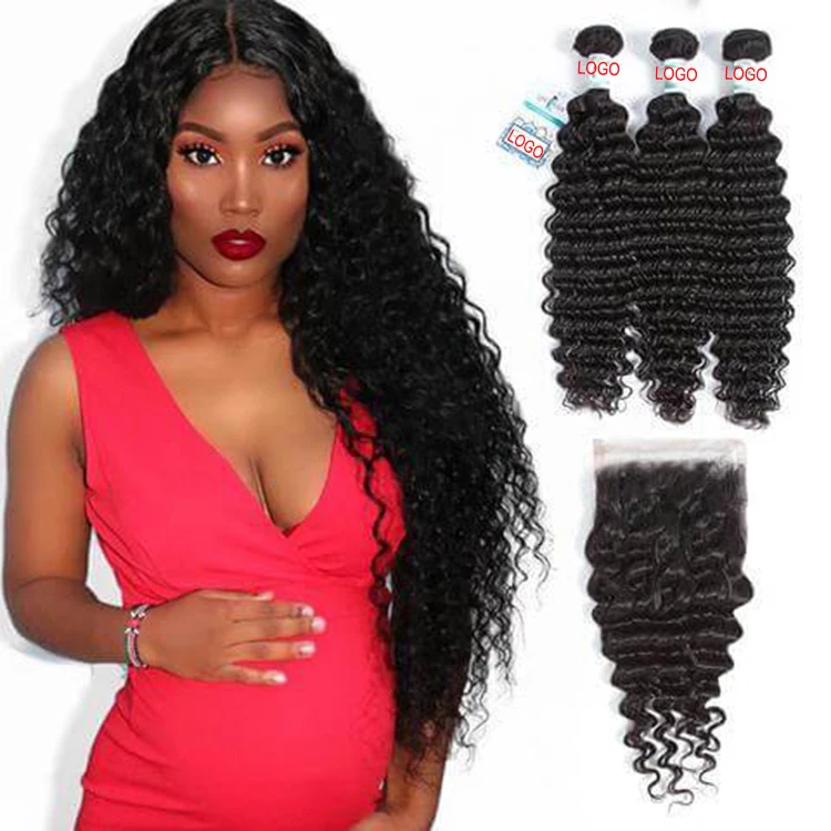 
Most Popular European Double Drawn Russian Human Hair Tape Hair Extension Deep Wave Natural Remy Bundles In Hair Extension 