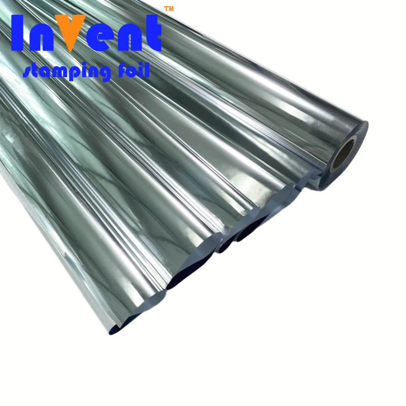 best quality DIY silver lustre Reactive Foil Hot stamping foil For wedding cards Paper