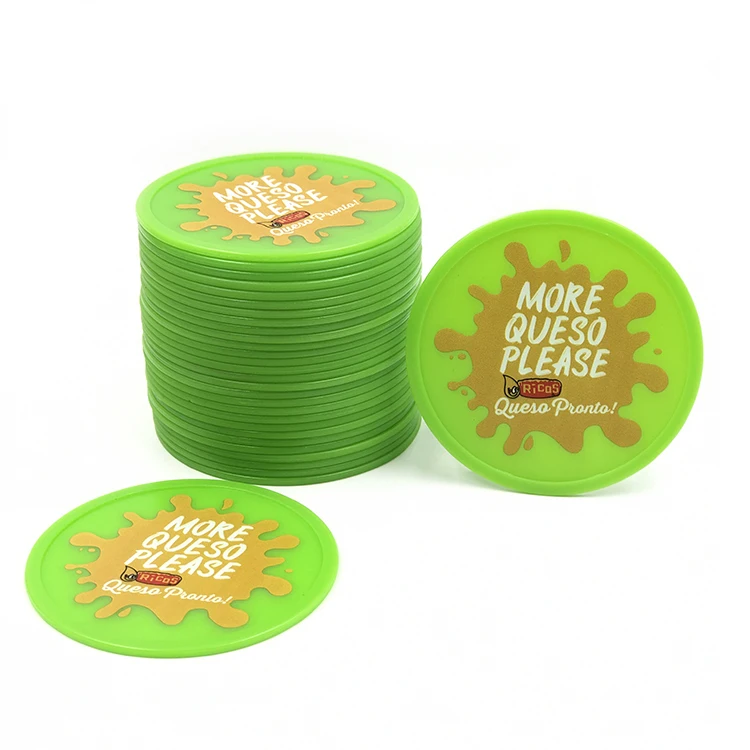 Promotional Absorbent Silicone Coaster Custom Logo Silicone Rubber Coasters For Drinks