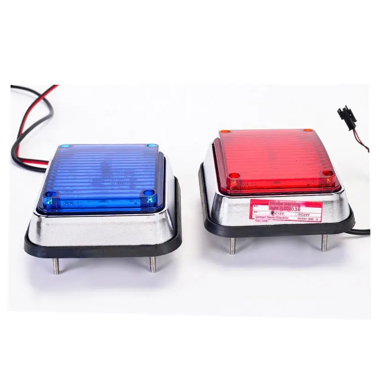 Ambulance Side LED Strobe Light Traffic Safety Warning Signal Flashing Lights Made of ABS and PC Material