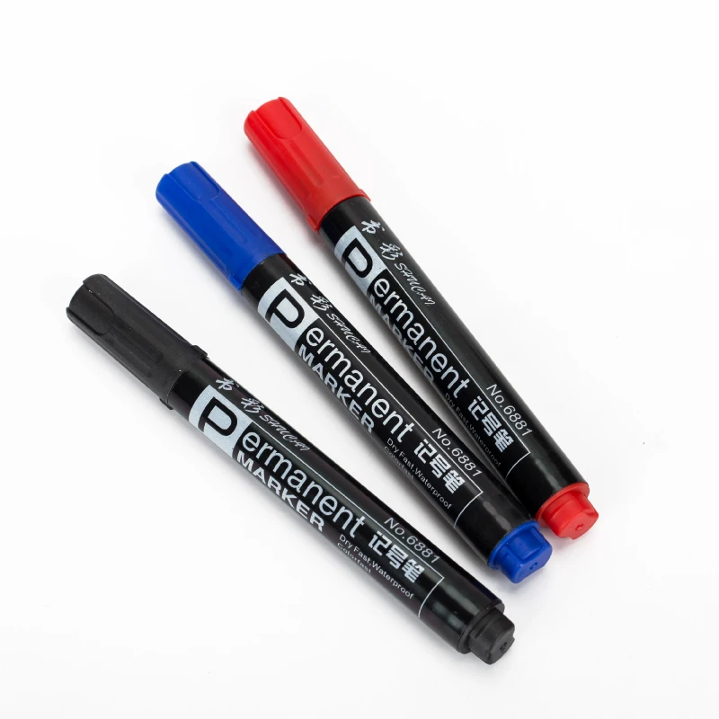 Новинка, оптовая продажа, канцелярские принадлежности, набор маркеров, Перманентная маркерная ручка для школы и офиса