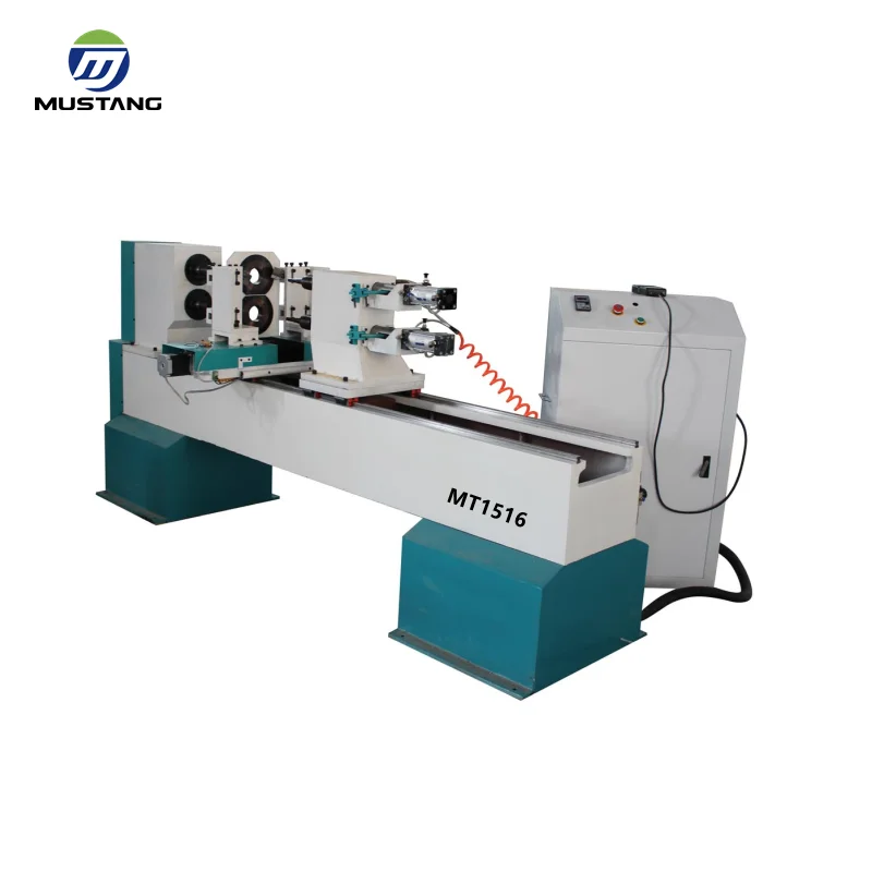 MT1516 Factory Direct Multifunction Made in China 1516 Double Axis And Double Blades CNC Wood Lathe for Wholesale