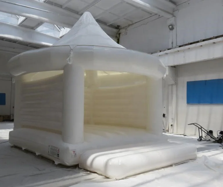 Best quality Inflatable Jump House Wedding Jumping Castle All white Bouncer For Sale