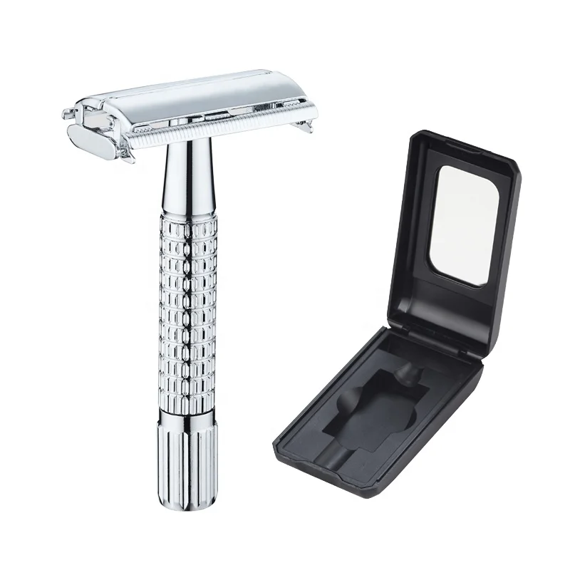 Black Mirror Box Butterfly Opening Men Razor
