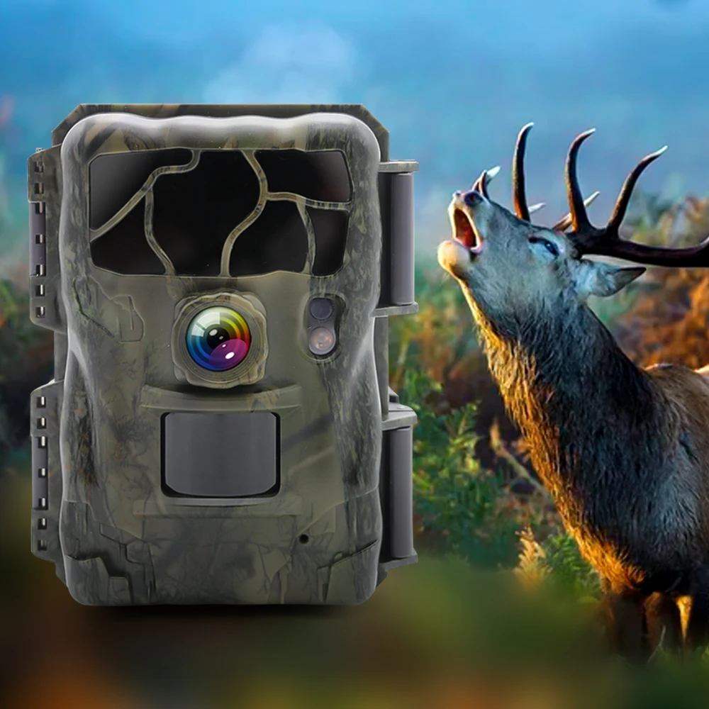 Portable ABS+Acrylic+Stainless Night Vision Hunting Camera Solar Panel Hunting Sim Card Camera Trail Camera For Hunt