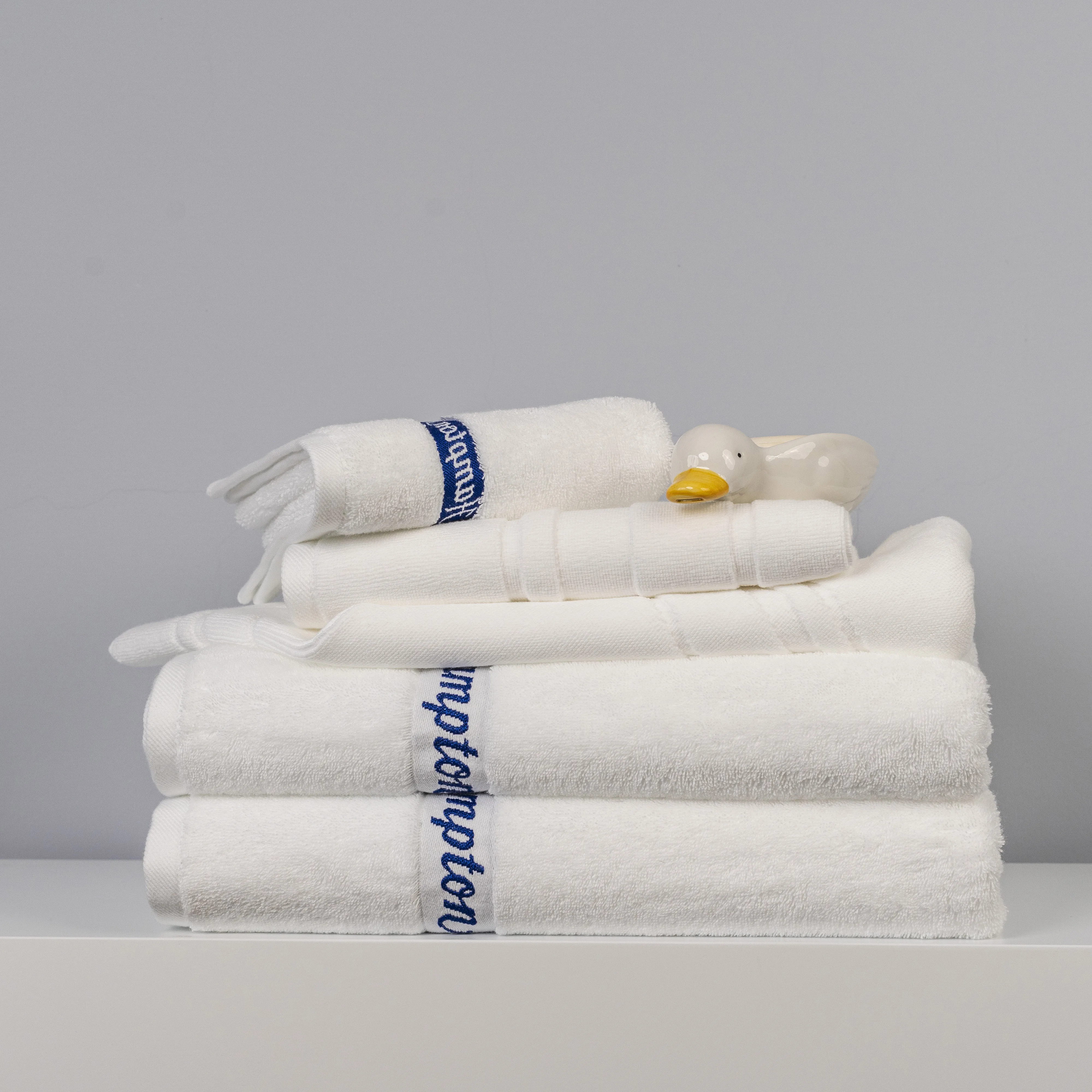 Hilton 100% cotton jacquard Water absorption durable bathroom bath mats floor towel for hotel  spa