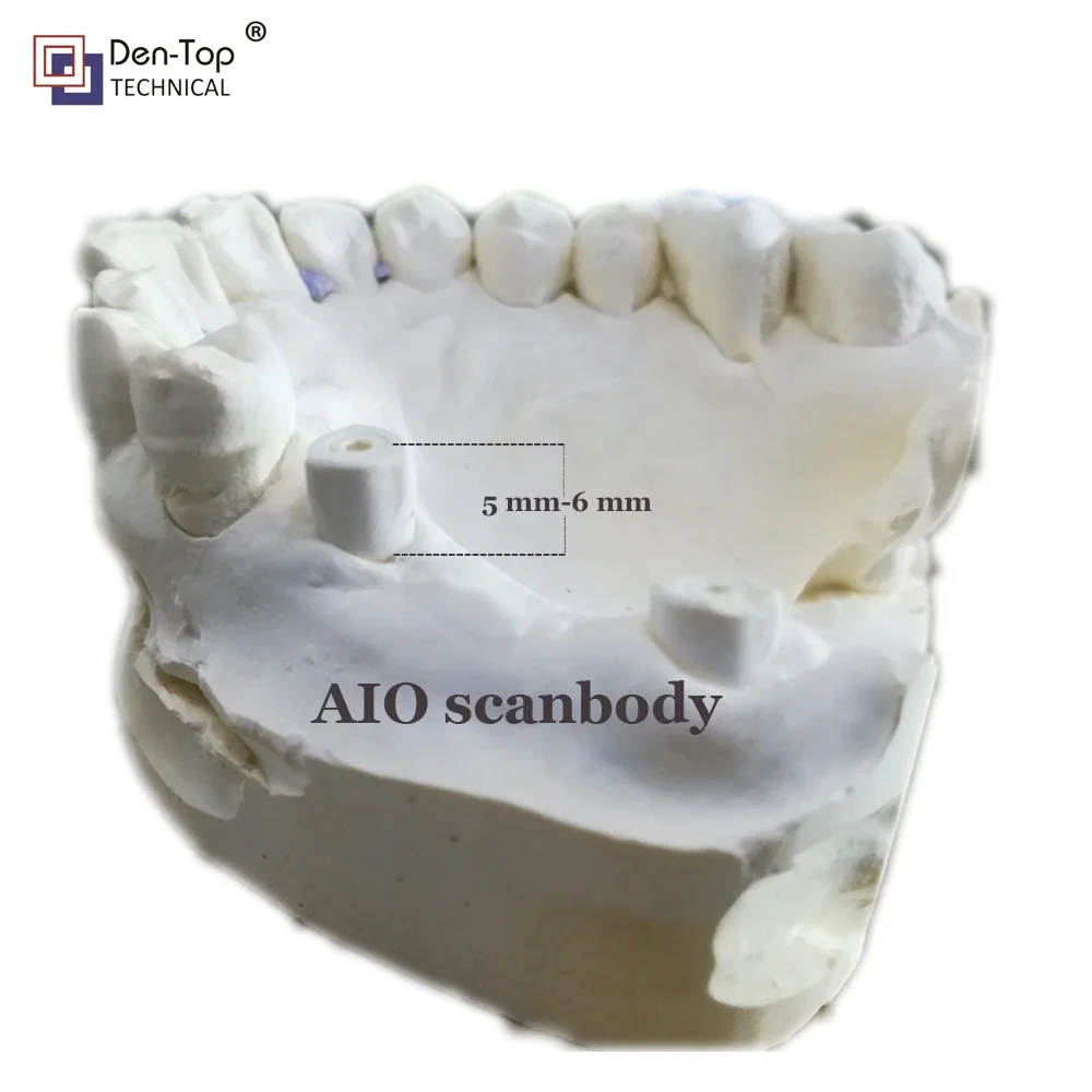 EXOCAD Стоматологическая мостовая абатмент AIO, лечебное abutment