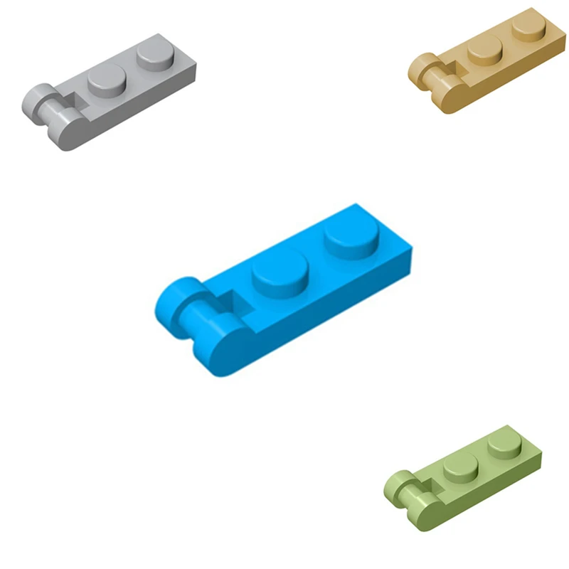 Factory Price 1kg/sets Handle 1x2 MOC Pieces Mold Parts Plastic Conector DIY Building Blocks Model Toys Bricks Accessories Kits