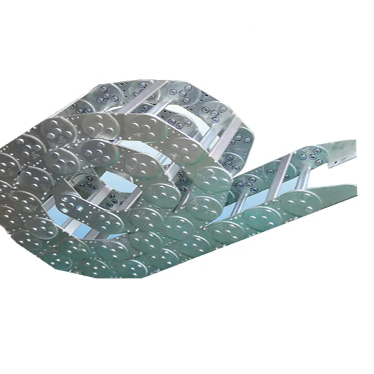Steel Flexible Cable Tube Protection Wire Track Tray Drag Chain Cable Towline Drag Chain Cnc Welding Machine