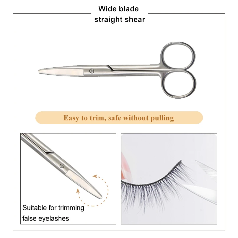 Инструменты для красоты, полуперманентные ножницы для стрижки бровей, новичок, инструмент для стрижки бровей