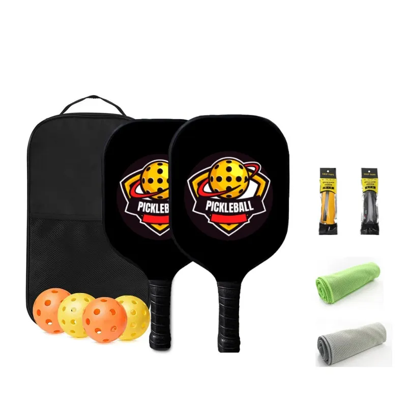 OEM Customized Pickleball Paddles Set of Carbon Fiber Graphite USAPA Pickleball