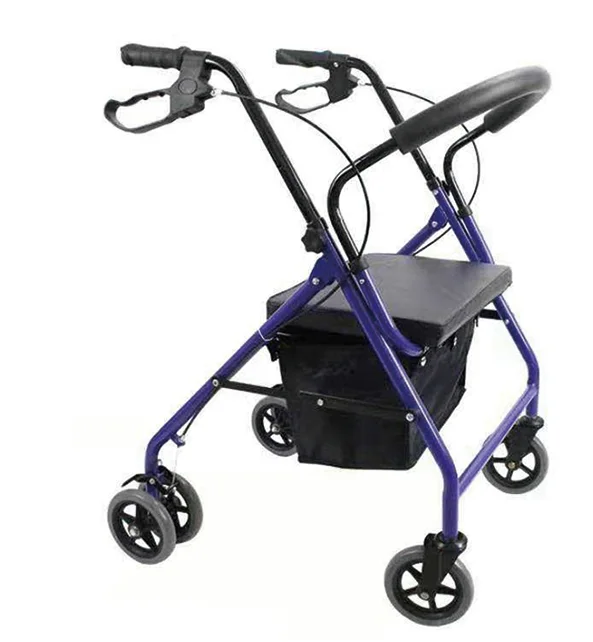 Factory Wholesale Professional New Frame Walker Walking Aids for Adults With Soft Seat