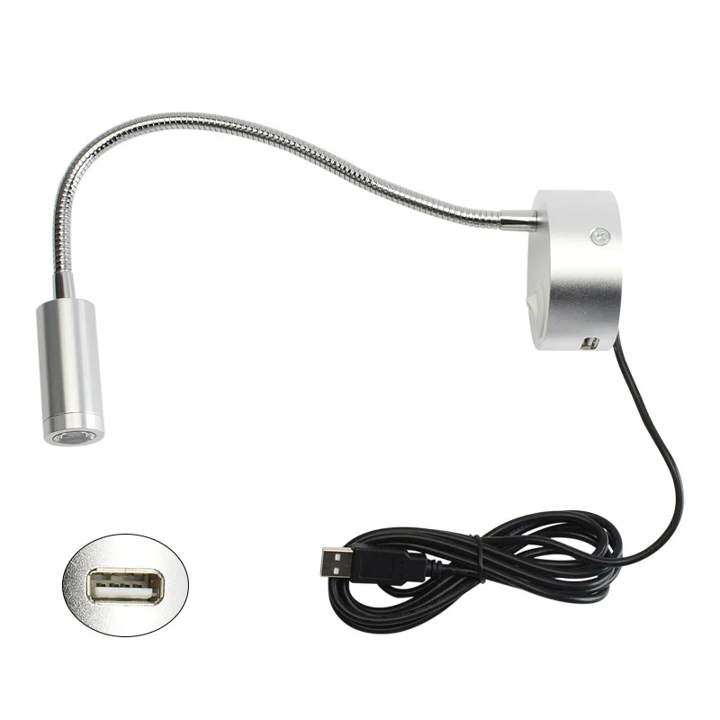Настольная лампа с USB-портом