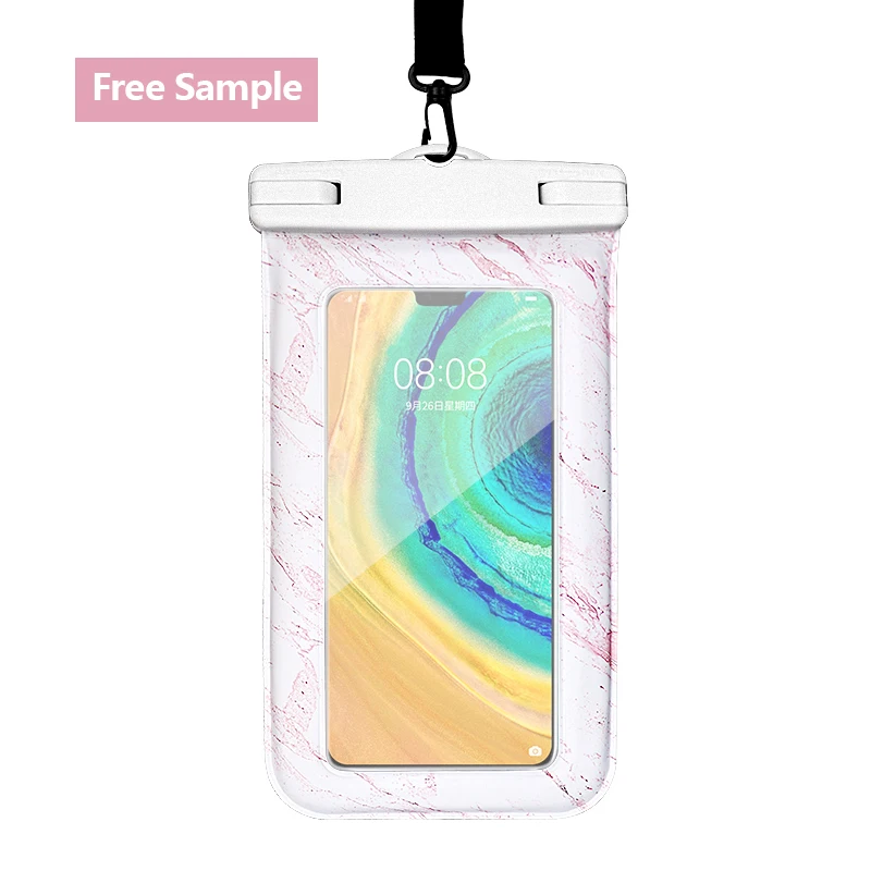 Sponge Floating PVC Waterproof Mobile Phone Bag Protective Cover Bicycle Swimming Drifting Mobile Phone Waterproof Bag