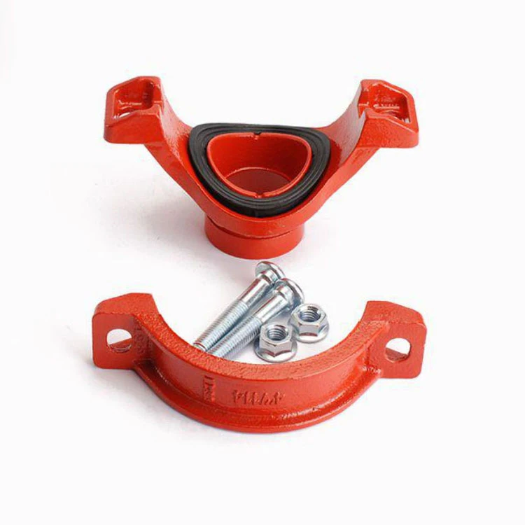 Outlet Mechanical Tee Di Grooved Outlet Mechanical Tee Fire Valved Fire Pipe Fittings Grooved