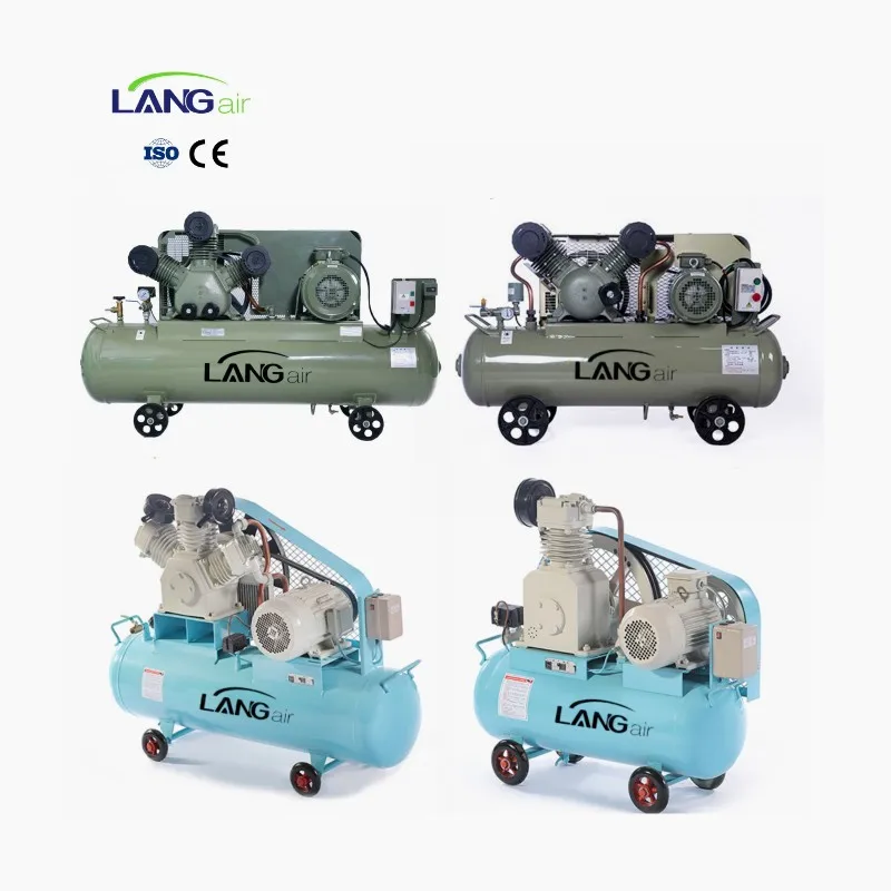 China Supplier High Pressure Air-compressor Machines Industrial Belt Driven Air Compressor
