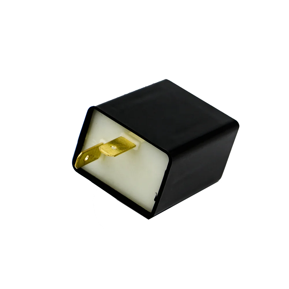 10% OFF Factory Waterproof Motorbike Accessories 12V-60V Motorcycle 2Pin Led Flasher with Buzzer Flasher 2PIN led flasher lights