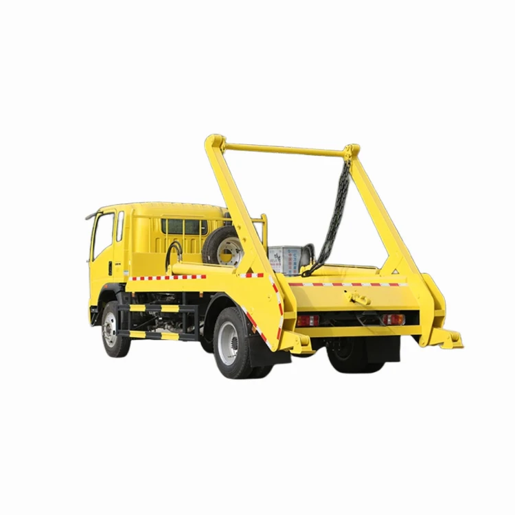 China 3.5ton Garbage Bin Truck, Compactor Garbage Truck, Mini Side Loader Garbage Truck