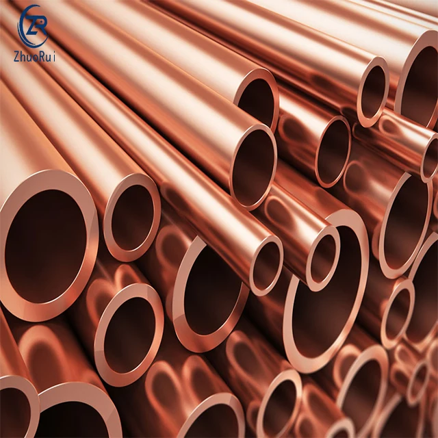Manufacturer Factory Direct Sale Copper Tube C1100 C1020 C11000 C10200 Copper Round Pipe seamless tubes