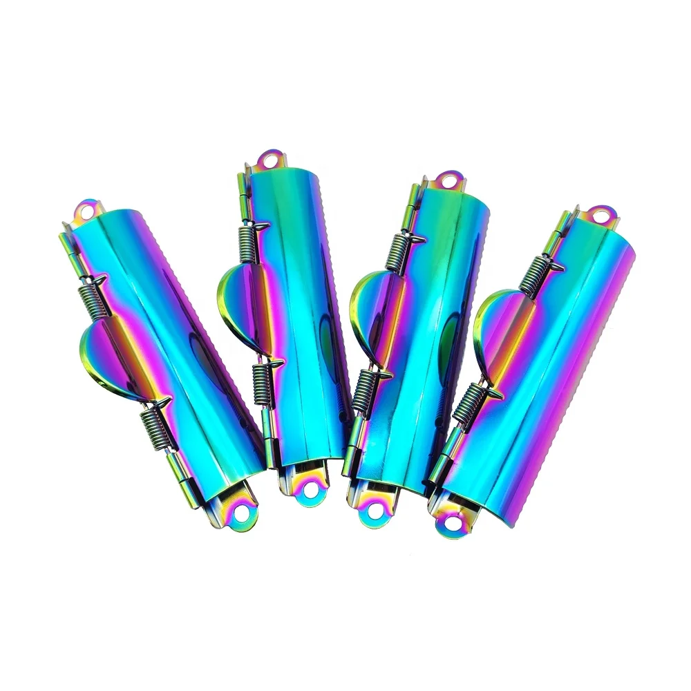 70mm 110mm beautiful iridescent rainbow board clip metal butterfly clipboard clip teeth clip for poster