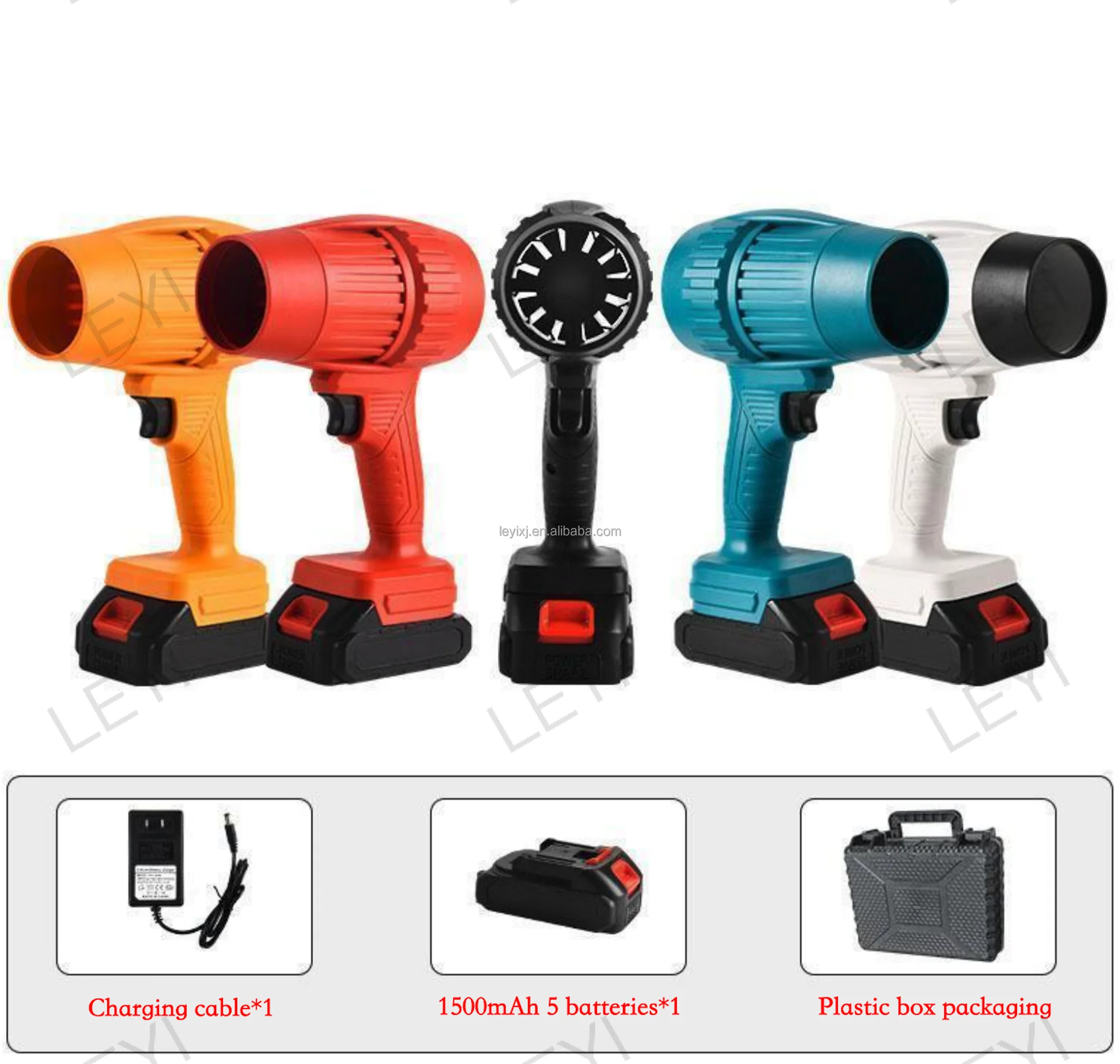 20V Industrial Grade Portable Wireless Lithium Battery Electric Blower Dual-Purpose Dust Collector & Snow/Leaf Blower