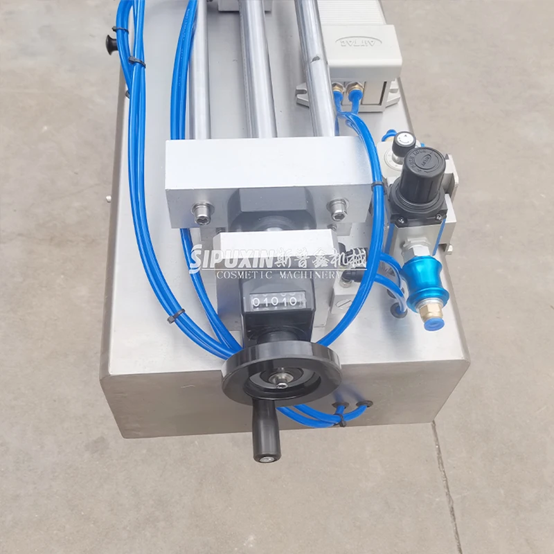 Spx High Quality Manual Liquid Juice Horizontal Automatic Sauce Filling Machine Medicine Filling Machine