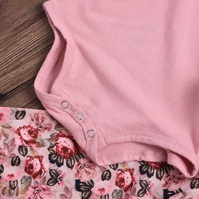 
Baby Girl Clothes Newborn Infant Baby Outfit Sets Long Sleeve Tops Pants Clothes Set 