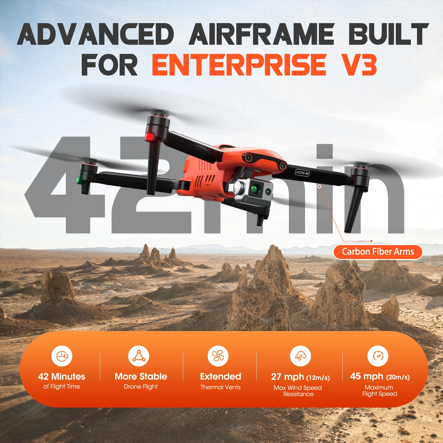 Autel Robotics EVO 2 II Dual 640T Enterprise V3 Professional Commercial Dron 10KM Long Range RC Thermal 4K Camera Drone
