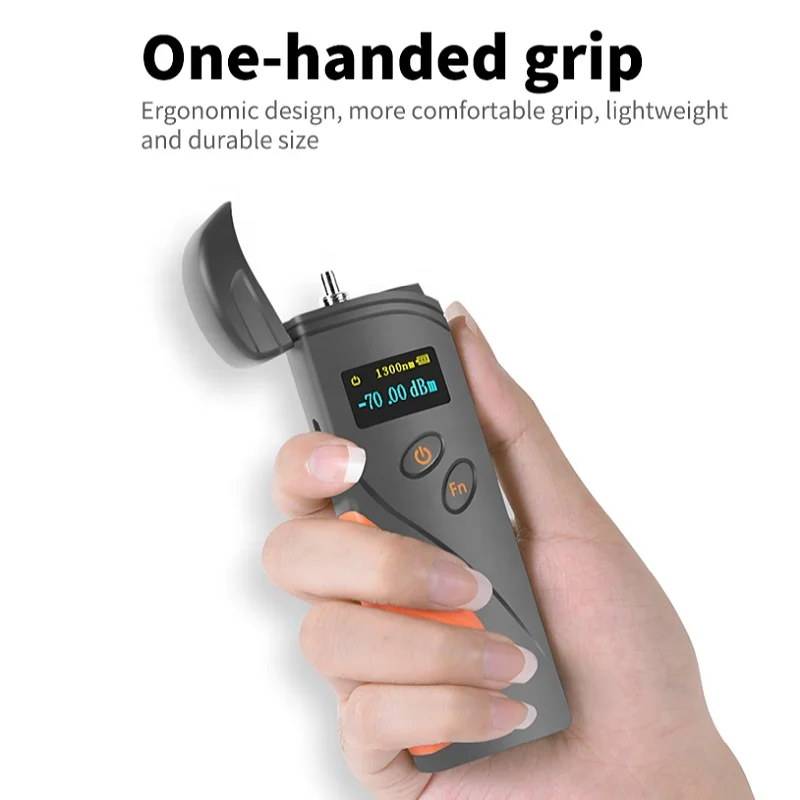 Handheld fiber optic equipment OPM G2-Y 1270nm 1310nm 1577nm 9 wavelengths Rechargeable deviser optical power meter