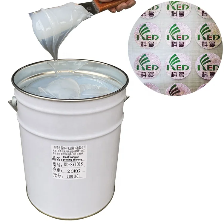 Made in China liquid silicone ink for clothing label silicone printing/mold transfer printing