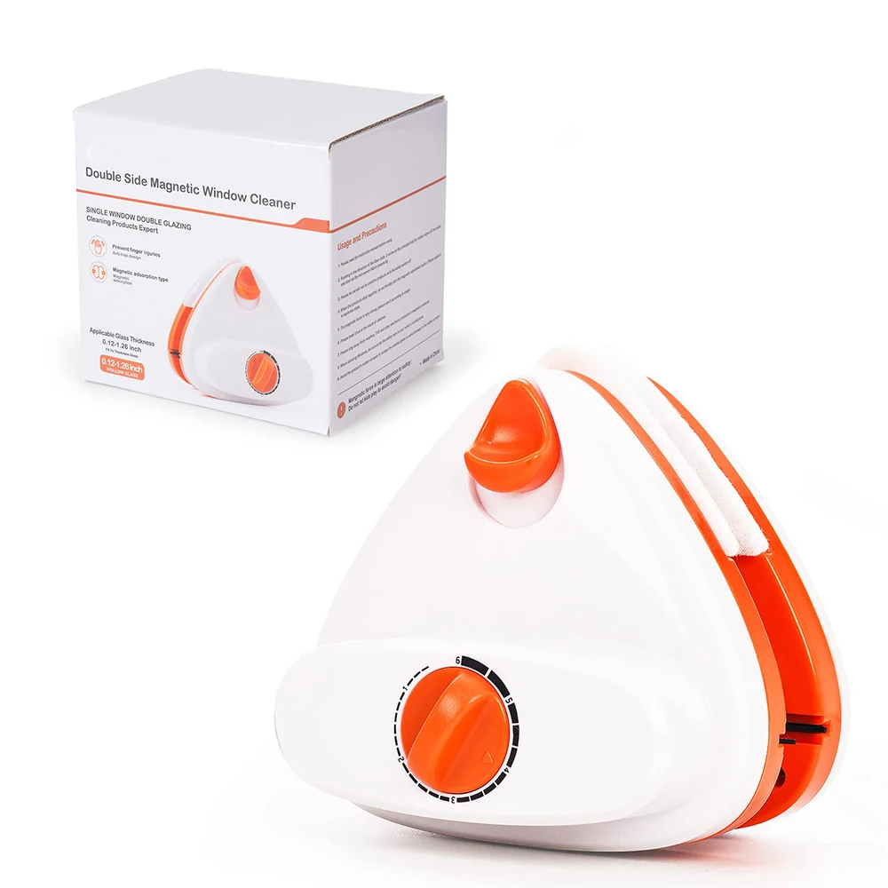 brush magnetic tube car double sided magnet sponge spray outside vacuum magnetic glass window cleaner