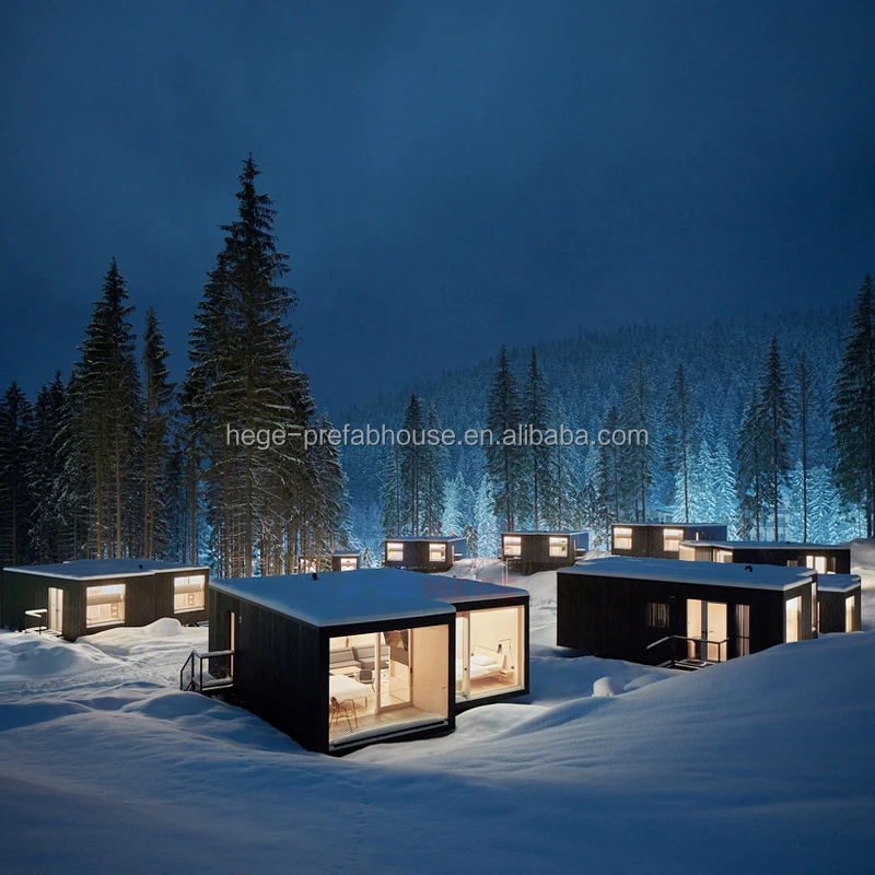 Cost price simple assembly modern home luxury container capsule prefabricated house