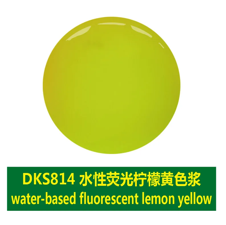 Water-based Fluorescent Color Paste Neon  Liquid Pigment For Waterborne Paint Leather Ink