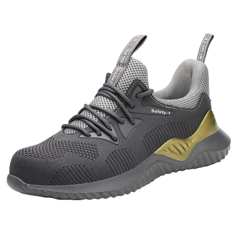 
Work Sneakers Safety Indestructible Shoes Steel Toe Work Safety Boot Anti-puncture Safety Shoes Work Boots Men Shoes Footwear 