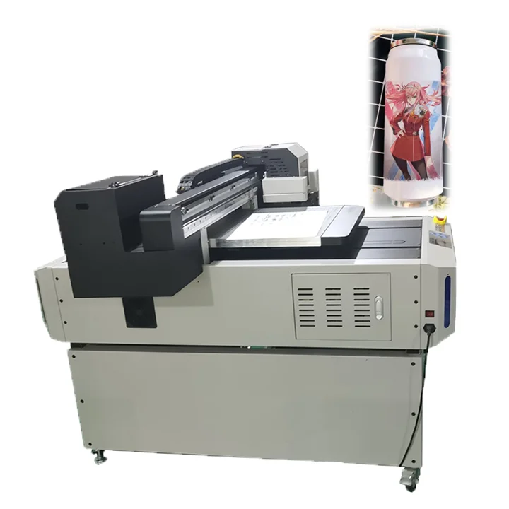 China Factory Innova Direct Sale Wine Bottle 60x90 DX5 XP600 I3200 EcoTank wide-format All-in-One UV digital LED Flatbed Printer